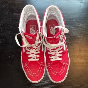 Like new high top Vans men’s size 10.5.
